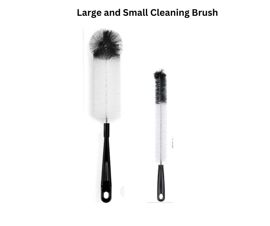 Very small cleaning outlet brushes